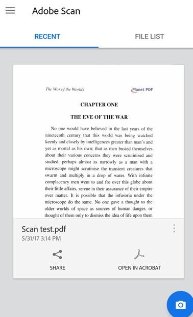 adobe scan安卓版 V17.05.31