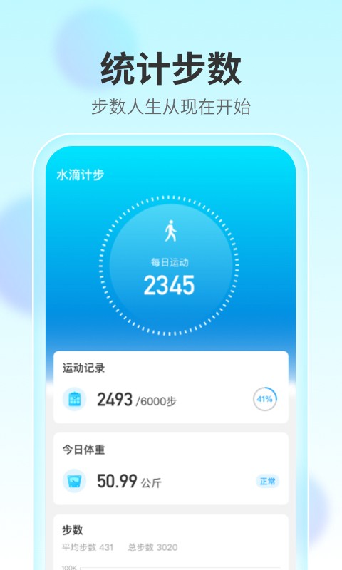 水滴计步app安卓完整版 V1.0.0
