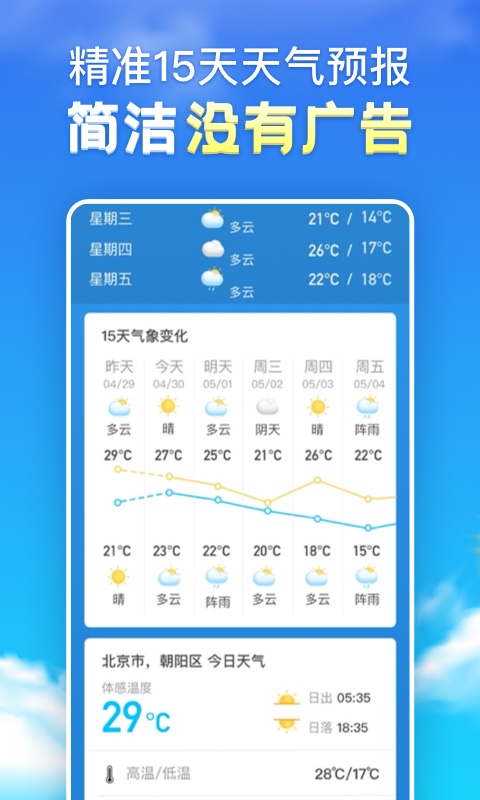 天气预报app安卓官方版 V9.6.0